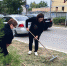 Сотрудники Министерства социального развития, труда и занятости РК вновь вышли на субботник - Министерство социального развития
