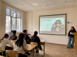 Студенты Гуманитарного факультета послушали лекцию «Мегапрорывы российских ученых»