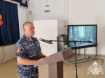 К ведомственной акции «Вместе против террора» присоединились росгвардейцы в Калмыкии