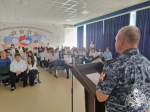 К ведомственной акции «Вместе против террора» присоединились росгвардейцы в Калмыкии