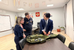 Бадма Башанкаев передал калмыцким росгвардейцам медикаменты