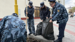 Сотрудники СИЗО‑1 УФСИН Калмыкии приняли участие во Всероссийском субботнике