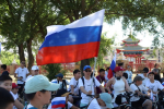 Элиста отметила День флага России патриотическим велопробегом