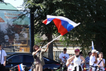 Элиста отметила День флага России патриотическим велопробегом